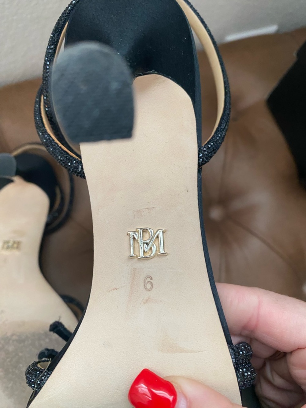 BADGLEY MISCHKA | Effie Strappy Bow Stiletto Heels - Picture 9 of 9